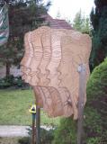 Holz Metallskulptur